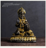 ભારતીય મૂર્તિઓની મૂર્તિઓ, વિષ્ણુ શિવ, બરફ પર્વત દેવી વાંદરાના દેવ ભારતીય મૂર્તિ રેઝિન આભૂષણો, ઘરગથ્થુ સજાવટ