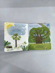 Usborne Peep Inside A Tree English Learning Flap Picture Book Educational 3D Flap Picture Books Children Reading Book