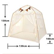 Kids Play Tent for Boys Girls Princess Castle Playhouse Indoor Outdoor Children's Toy House for Toddlers Tent Gift