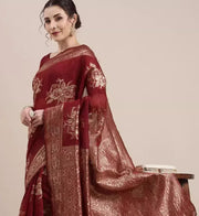 ભારતીય પરંપરાગત સાડી કોસ્ચ્યુમ પર્ફોર્મન્સ પાર્ટી ડ્રેસ