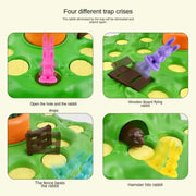 New Rabbit Trap Puzzle Toy Children's Dual Play Multiplayer Board Game Competition Parent Child Interactive Strategy Game