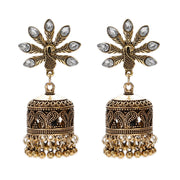 Pendientes Gypsy Ethnic Round Bells Indian Jewelry Earrings Vintage Tribe Jhumka Earrings Kolczyki Wedding Jewelry