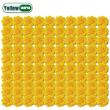 10-100PCS Artificial Marigold and Carnation Flowers for Halloween Day of The Dead Diwali Crafts and Festival Decorations