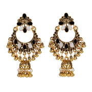 Pendientes Gypsy Ethnic Round Bells Indian Jewelry Earrings Vintage Tribe Jhumka Earrings Kolczyki Wedding Jewelry
