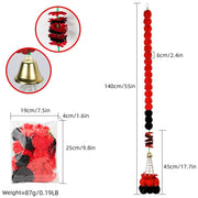 Marigold Garlands Artificial Flower for Indian Decoration Diwali Day of The Dead Halloween Party Festival Wreath Ornament