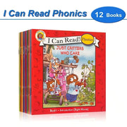 I Can Read Phonics 12 Books/Set My Very First Picture Books English Story Pocket Book for Children Kids Baby Montessori Reading