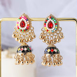 2024 Autumn New in cute Earrings women Retro European Style jewellery  Indian women's earrings Jewelry for woman accessories