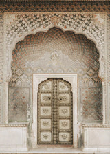 Morocco Door Indian Architecture Travel Poster Print Gallery Islamic Wall Art, Marrakech Boho Canvas Painting Home Decor Gift