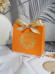 Indian Diwali Candy Box, Indian Festival Decoration Festival, Halloween, Orange Box, White Box Exquisite Gift Box for Candy