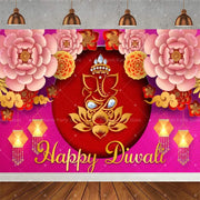 ભારતીય પરંપરાગત હેપ્પી દિવાળી બેકડ્રોપ્સ ફેસ્ટિવલ ઓફ લાઇટ્સ પાર્ટી મ્યુરલ હિન્દુ મીણબત્તી બેકગ્રાઉન્ડ પ્રોપ રૂમ ડેકોર કસ્ટમ સપ્લાય