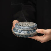 1pc Multifunction Incense Coil Burner Ancient Clay Ceramic Crafts Incense Ornaments Reverse Flow Incense Burner Home Decor