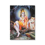 Shiva Parvati Posters Indian Religious Wall Art Canvas Paintings Vishnu Modern Living Room Home Decoration Pictures Frameless