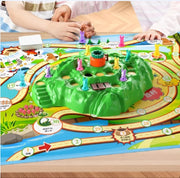 Carrot Rabbit Trap Table Board Defend Game Challenge Parent-Child Family Party Interactive Educational Puzzle Strategy Toy Gift