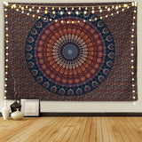 1 Purple Pink Mandala Tapestry Wall Hanging Psychedelic Aesthetic Indian Hippie Wall Decor Bohemian Wall Art Bohemian Home Decor