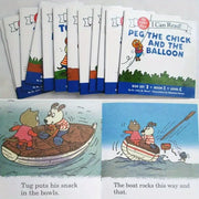 I Can Read Phonics 12 Books/Set My Very First Picture Books English Story Pocket Book for Children Kids Baby Montessori Reading