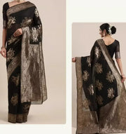 ભારતીય પરંપરાગત સાડી કોસ્ચ્યુમ પર્ફોર્મન્સ પાર્ટી ડ્રેસ