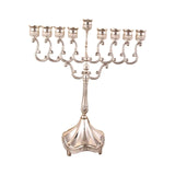 9 Branches Candle Holder Tabletop Candelabrum Candle Stands Hanukkah Menorah for Christmas Party Wedding Home Decor Gift