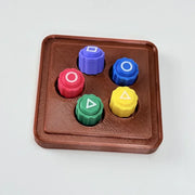 Korean Folk Game Traditional Game Gonggi Jack Stone Pebbles Set Hand Eye Coordination Training Stress Relief Toy For Kid