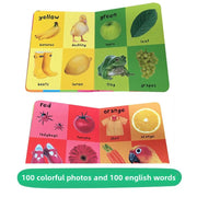 100 Word Series Enlightenment Cognition 1-3 Year Old Children's Reading Picture 1 Book
