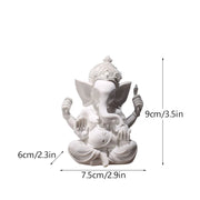 Resin Indian Ganesha Shiva God Statue Sai Baba of Shirdi Sculpture Lord Hanuman Hindu Buddha Religious Fengshui Home Decor