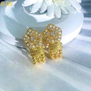 ANIID Dubai Luxury Big Pendant Necklace Sets For Women African 24k Gold Color Indian Arab Wedding Bridal Crystal Jewelry Sets