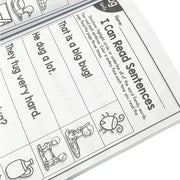 બાળકો બાળકો અંગ્રેજી કસરત પુસ્તક ફોનિક્સ શૈક્ષણિક કાર્યપુસ્તિકા હું વાક્યો વાંચી શકું છું તાલીમ શિક્ષક શિક્ષણ સહાય મોન્ટેસરી