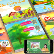 60pcs/Set Video Reading Children's English Early Learning Picture Book Storybook Enlightenment Cognitive Tale Bedtime Story