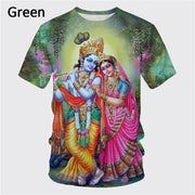 Hindu God Lord Shiva 3D Print T-Shirts Men/Women O-Neck Short Sleeve T shirt Oversized Tees Tops Trend Streetwear Kids Clothing