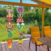 1Set Indian Diwali Party Decoration Door Hanging Decoration Arrangement Hanging Decoration