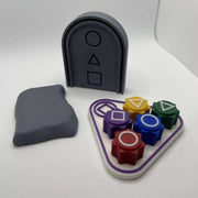 Korean Traditional Folk Game Set Traditional Play 5PCS Gonggi Jack Stone Pebbles Set Tossing Toy Party Game Model Board Games