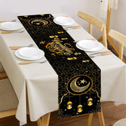 Ramadan Kareem Table Runner Ramadan Decor For Home 2026 Tablecloth Ramadan Kareem Islamic Muslim Party Supplies Eid Al-Fitr Gift
