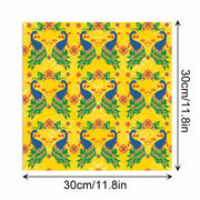 ૨૪ પીસી ભારતીય દિવાળી DIY ક્રાફ્ટ પેપર પાર્ટી ગિફ્ટ્સ ડેકોરેટિવ પેકિંગ ક્રાફ્ટ રેપિંગ પેપર્સ ૩૦*૩૦ સે.મી.