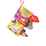 સોફ્ટ બેબી બુક્સ 3D ટચ ફીલ ક્લોથ કરચલીઓ બાળકો માટે સંવેદનાત્મક પ્રારંભિક શિક્ષણ સ્ટ્રોલર રમકડાં શિશુ બાળક માટે 0 3 6 12 મહિના