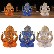 Lord Ganesha Statues- Hindu Elephant God Statue Resin Sculpture Indian Buddha