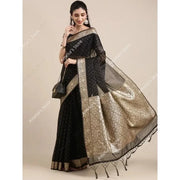 Indian Saree Dress for Women Ethnic Party Costume Traditional Sari Wedding Reception/Bharatanatyam Dance Performance No Tops