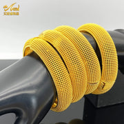 Luxury Dubai 24K Gold Color Bangles For Women Indian African Charm Bracelets Wedding Ethiopian Arabic Hand Jewelry Party Gifts