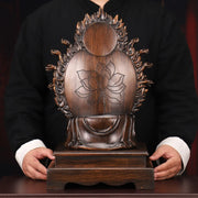 Goddess of Mercy Bodhisattva Ornaments Attract Wealth Thousand-handed Goddess of Mercy Statue Craft Home Decor Office Gift