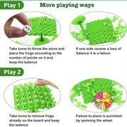 Frog Balance Tree Fun Balancing Board Game Gift Party Games Toys for Kids Parent-child Interaction Adults Tabletop Balance Toy