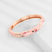 Enamel Bracelet For Women Cloisonne Bangles On Hand Floral Women's Hand Bracelets African Jewelry Dubai India Mother's Day Gifts