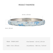 Enamel Bracelet For Women Bangle On Hand Cloisonne Hawaiian Women's Hand Bracelets African Jewelry India Dubai Mother's Day Gift