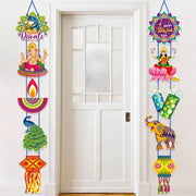 1Set Indian Diwali Party Decoration Door Hanging Decoration Arrangement Hanging Decoration