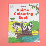 Random 1Book Usborne Children Educational English Study Scene Picture Book Cartoon Animals Sticker Coloring Books