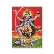Shiva Parvati Posters Indian Religious Wall Art Canvas Paintings Vishnu Modern Living Room Home Decoration Pictures Frameless