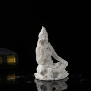 Sandstone Shiva Statue Yoga Figurine Zen Meditation Buddha Decor India Religion Feng Shui Craft  Home Decoration Accessories