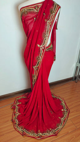 ભારતીય સાડી નેપાલ થાઈ 6m સાડી કોસ્ચ્યુમ ડ્રેસ