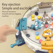 Desktop Game Disk Hungry Wolf Eating Beans Family Interactive Game Challenge Adventure Puzzle