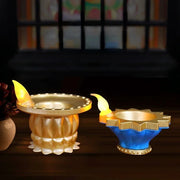 12pcs Electric Water Sensor Candle Flicker Floating Tea Light India oil lamp Led lignt Diwali Festival Decoration Fake candle