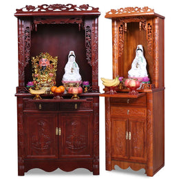 Temples Hande Made Closet Indian Hindu Wooden Shrine Craft