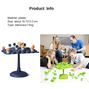 Frog Balance Tree Fun Balancing Board Game Gift Party Games Toys for Kids Parent-child Interaction Adults Tabletop Balance Toy