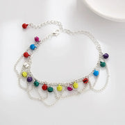 Bohemian Bell Anklet Charms Ankle Bracelet Tassel Anklets For Women Indian Jewelry Beach Foot Bracelet